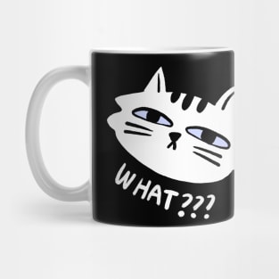 Cat say what? Mug